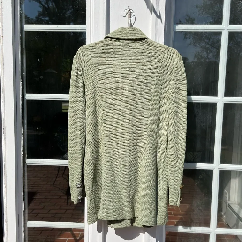 St. John Collection Knit Sweater Skirt Set